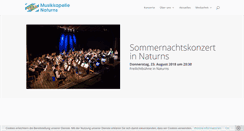 Desktop Screenshot of musikkapelle-naturns.it