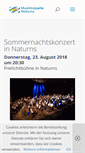 Mobile Screenshot of musikkapelle-naturns.it